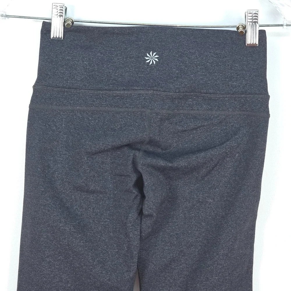 Athleta Straight Up Yoga Pants‎ XS P Gray Athletic Performance Legging 919179